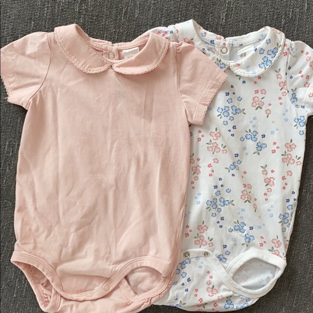 Peter Pan collar onesie bundle